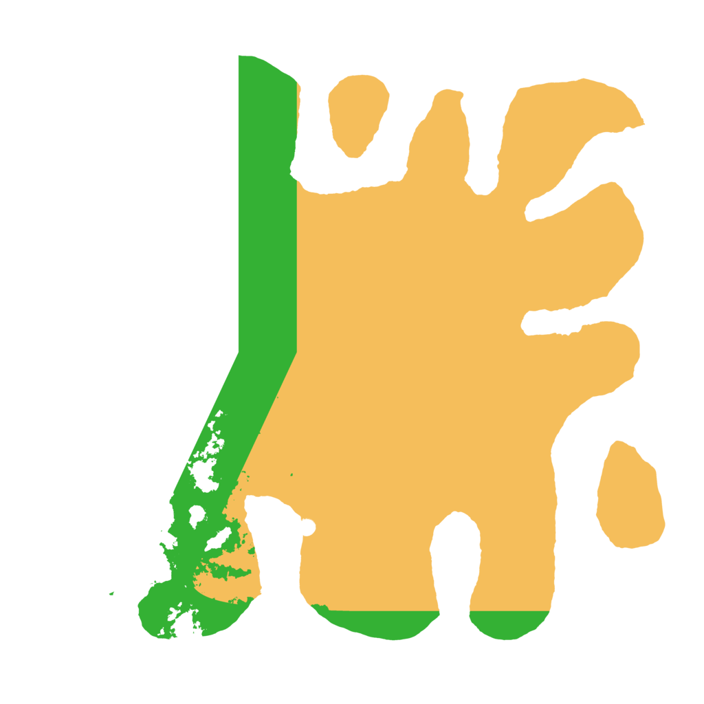 Biome Rust Map: Barren, Size: 3550, Seed: 830193