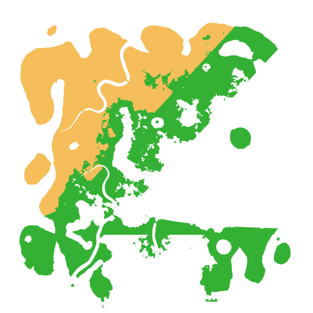 Biome Rust Map: Procedural Map, Size: 4000, Seed: 386766