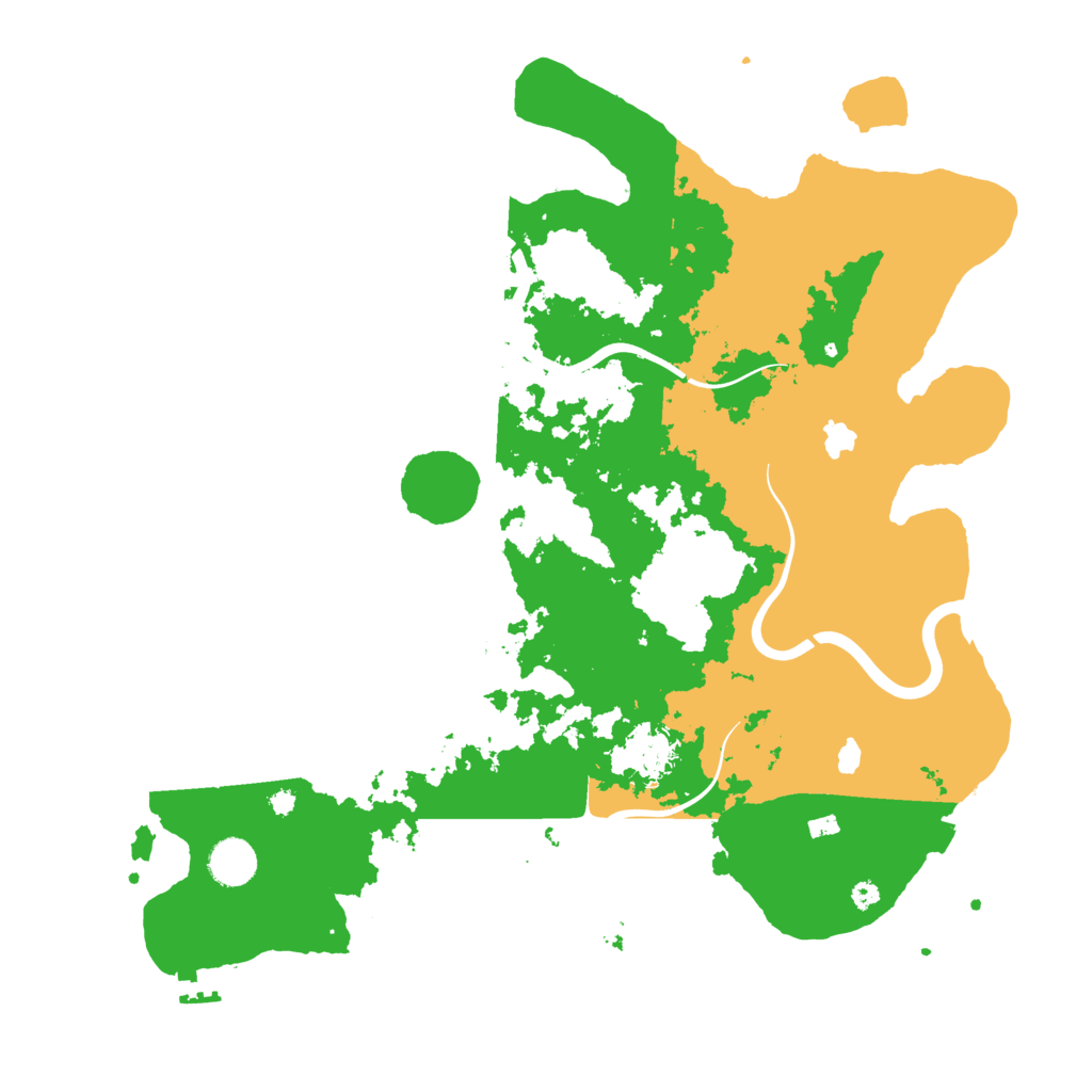 Biome Rust Map: Procedural Map, Size: 4000, Seed: 492698