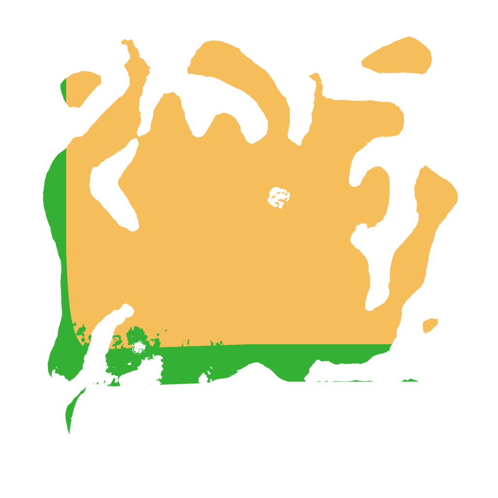 Biome Rust Map: Barren, Size: 3550, Seed: 309782