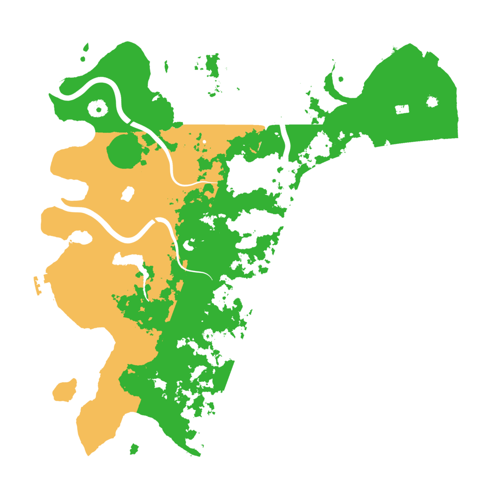 Biome Rust Map: Procedural Map, Size: 4000, Seed: 169837