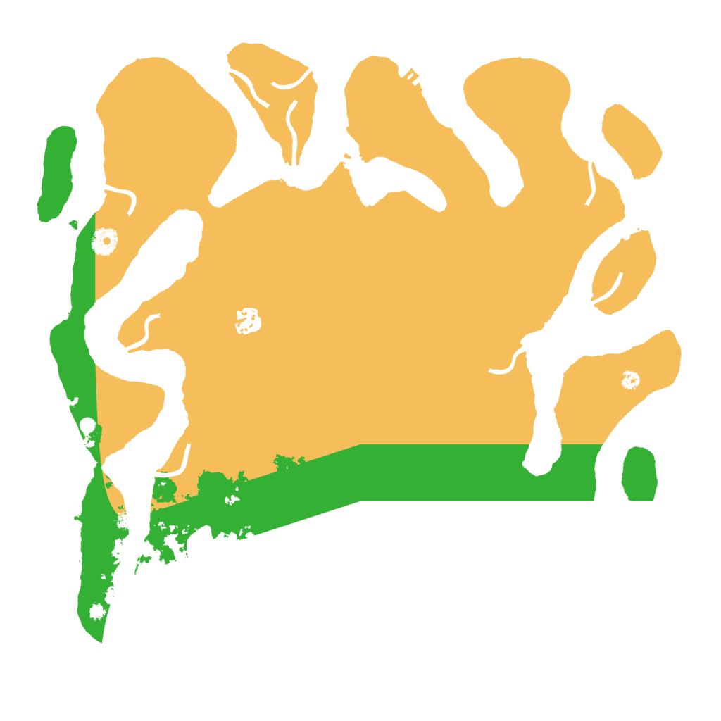 Biome Rust Map: Procedural Map, Size: 4000, Seed: 841942