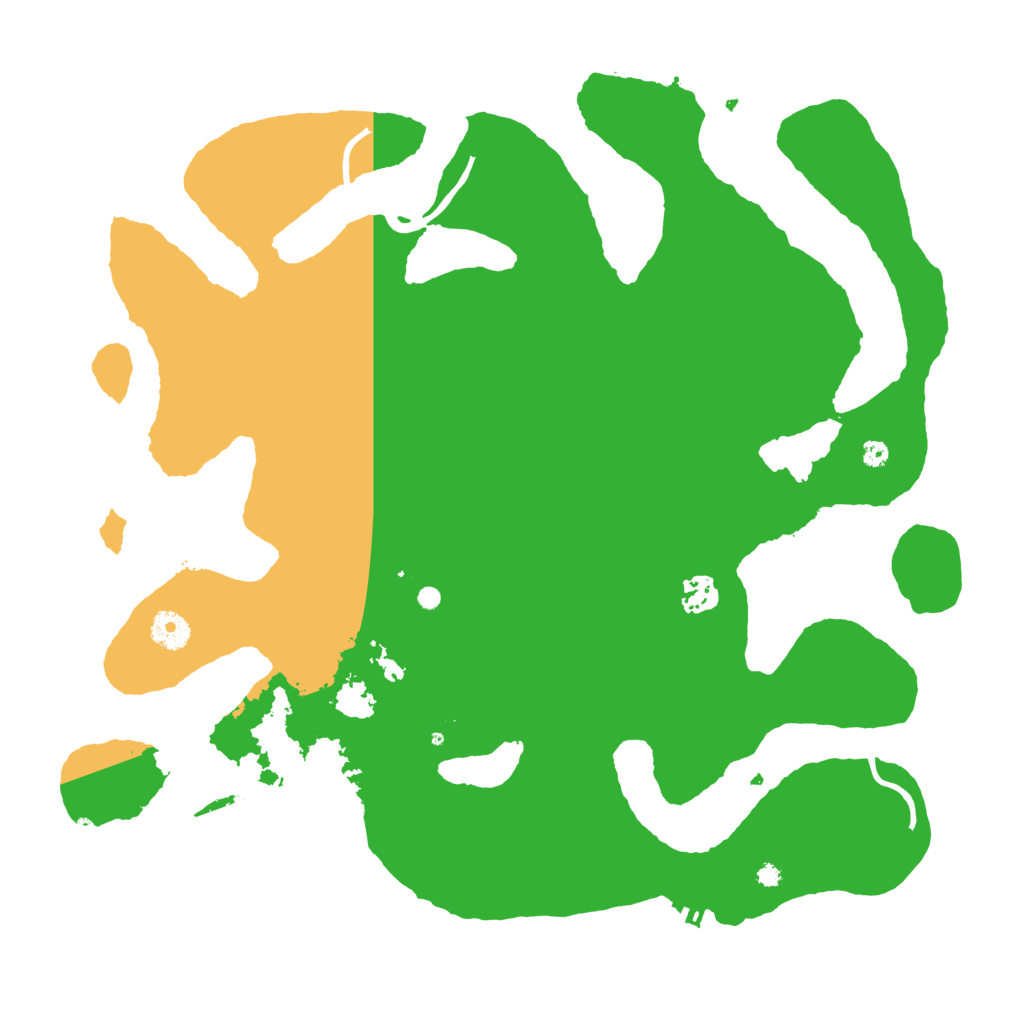 Biome Rust Map: Procedural Map, Size: 4000, Seed: 608338