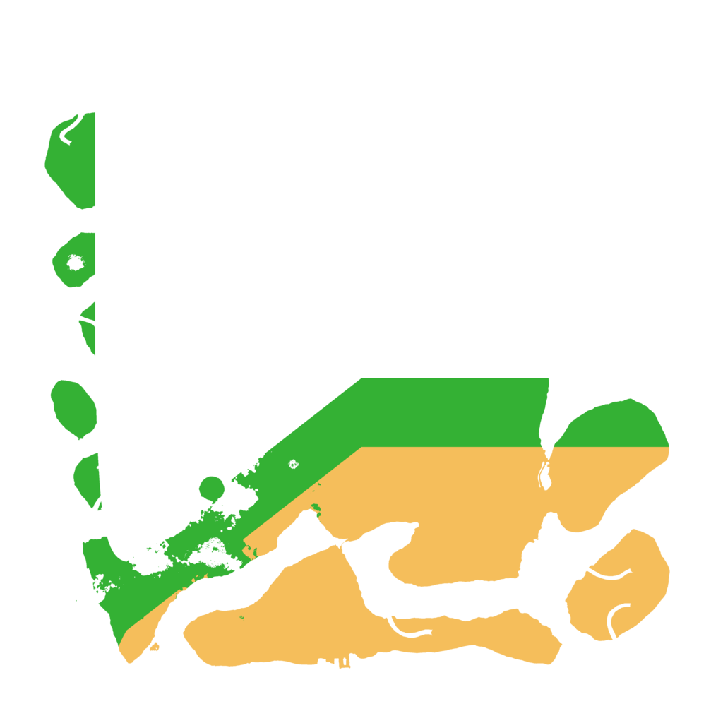 Biome Rust Map: Procedural Map, Size: 4000, Seed: 38454