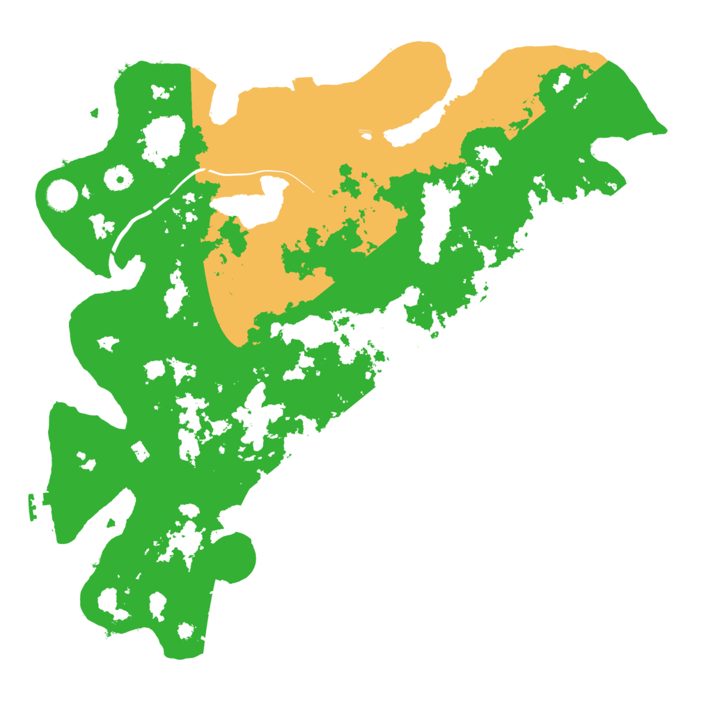 Biome Rust Map: Procedural Map, Size: 4000, Seed: 62590