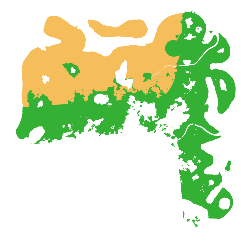 Biome Rust Map: Procedural Map, Size: 4000, Seed: 796873