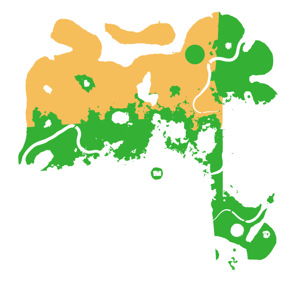 Biome Rust Map: Procedural Map, Size: 4000, Seed: 796873