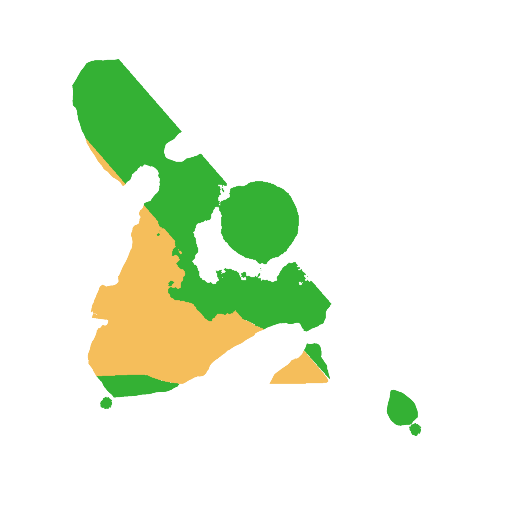 Biome Rust Map: Procedural Map, Size: 1750, Seed: 17589855