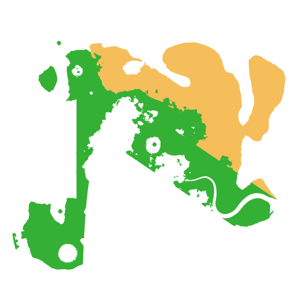 Biome Rust Map: Procedural Map, Size: 2900, Seed: 3842534