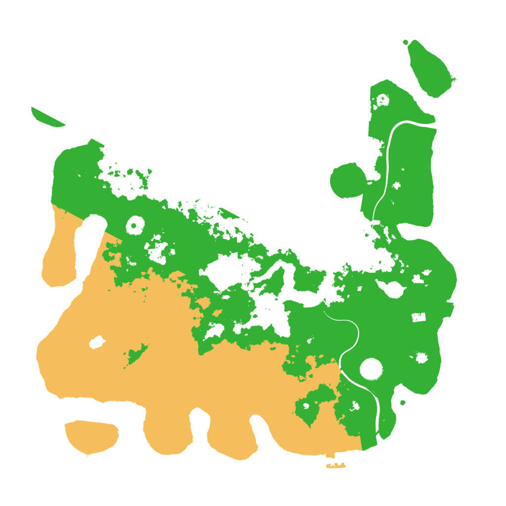 Biome Rust Map: Procedural Map, Size: 4000, Seed: 837481887