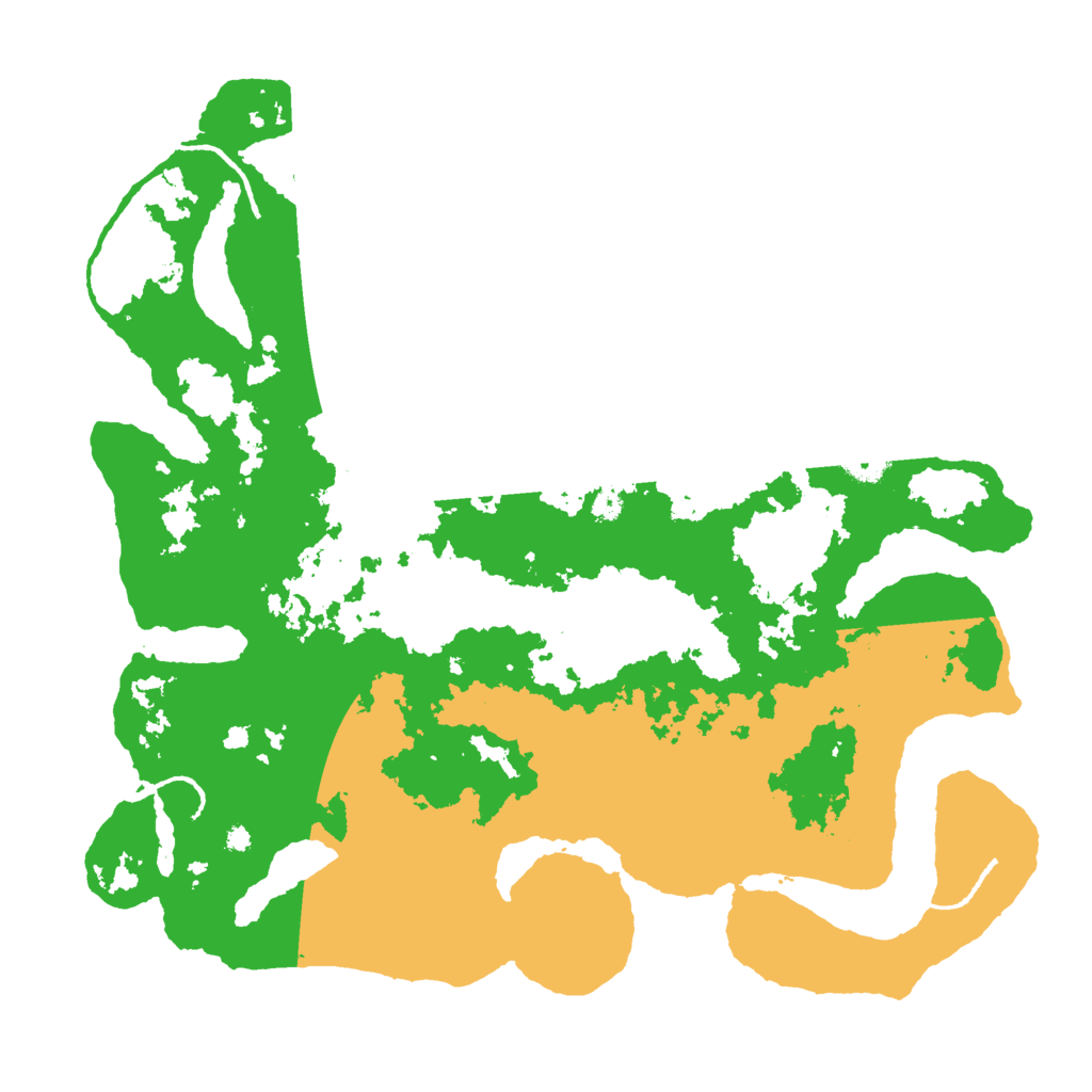 Biome Rust Map: Procedural Map, Size: 4000, Seed: 5478254