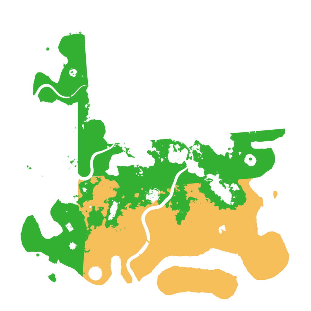 Biome Rust Map: Procedural Map, Size: 4000, Seed: 5478254