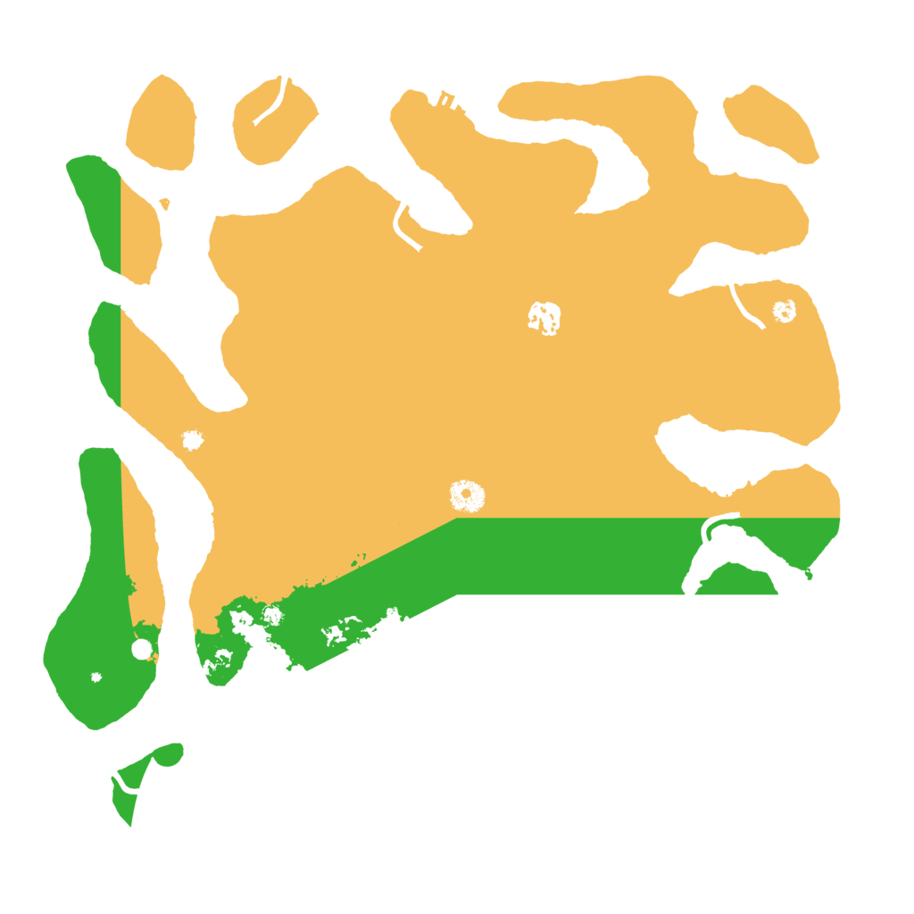 Biome Rust Map: Procedural Map, Size: 4000, Seed: 129884