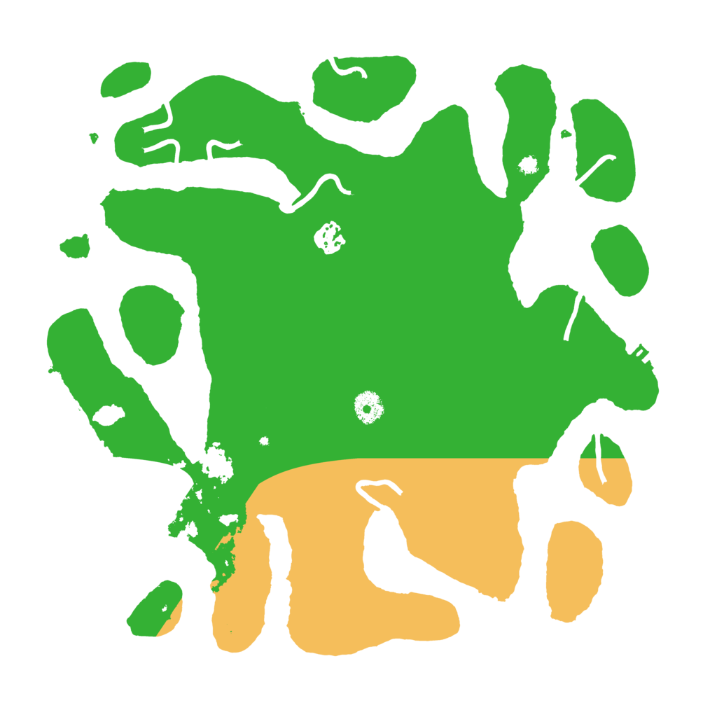 Biome Rust Map: Procedural Map, Size: 3550, Seed: 553094