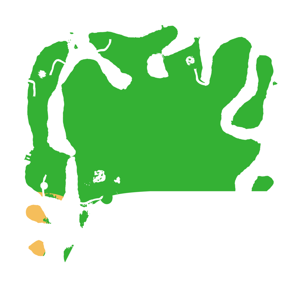 Biome Rust Map: Procedural Map, Size: 3550, Seed: 924700