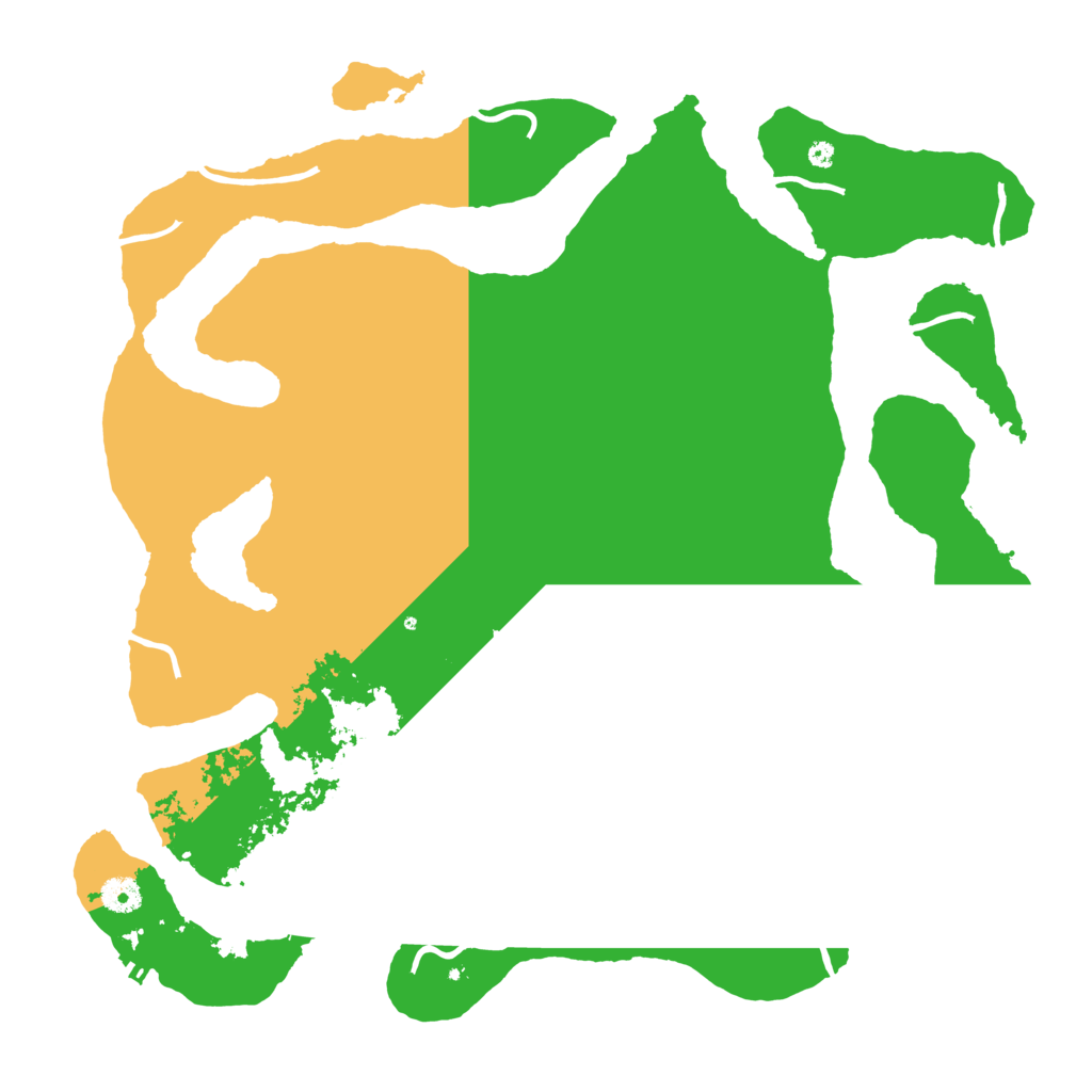 Biome Rust Map: Procedural Map, Size: 4250, Seed: 599687032