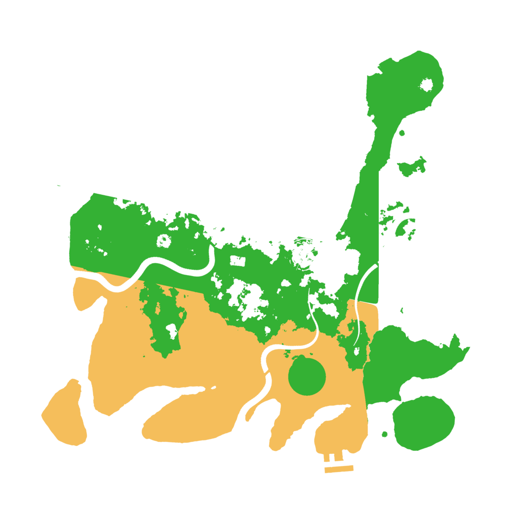 Biome Rust Map: Procedural Map, Size: 3550, Seed: 969902