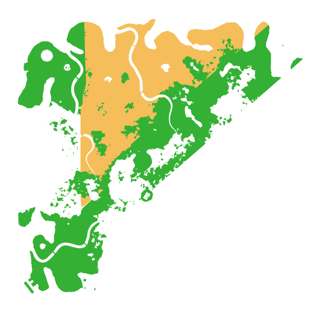 Biome Rust Map: Procedural Map, Size: 4800, Seed: 15625