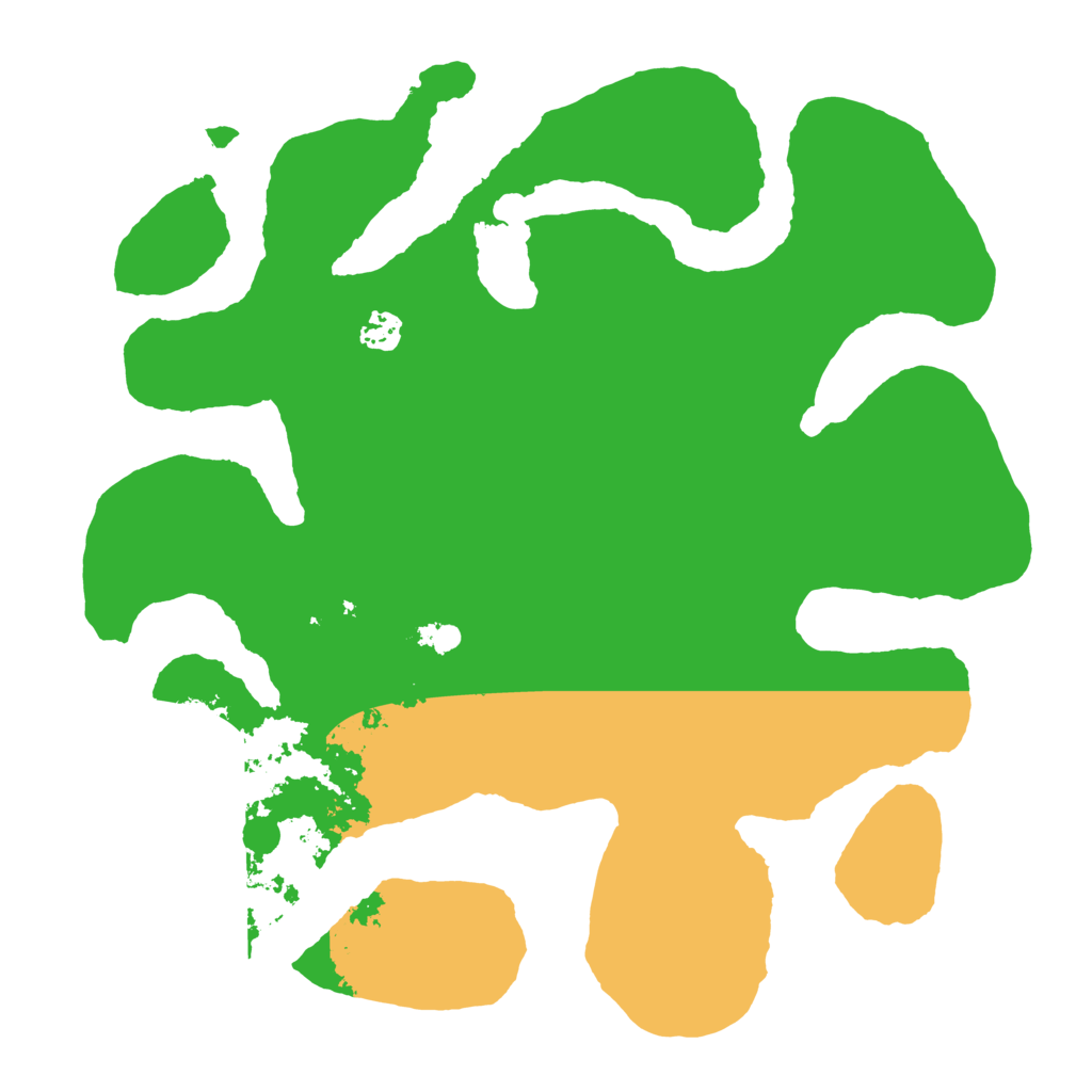 Biome Rust Map: Barren, Size: 4000, Seed: 5399