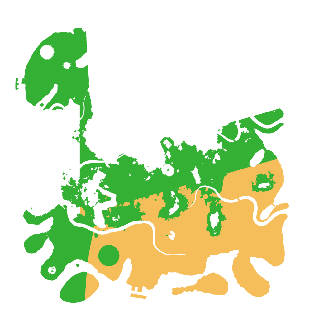 Biome Rust Map: Procedural Map, Size: 4000, Seed: 766