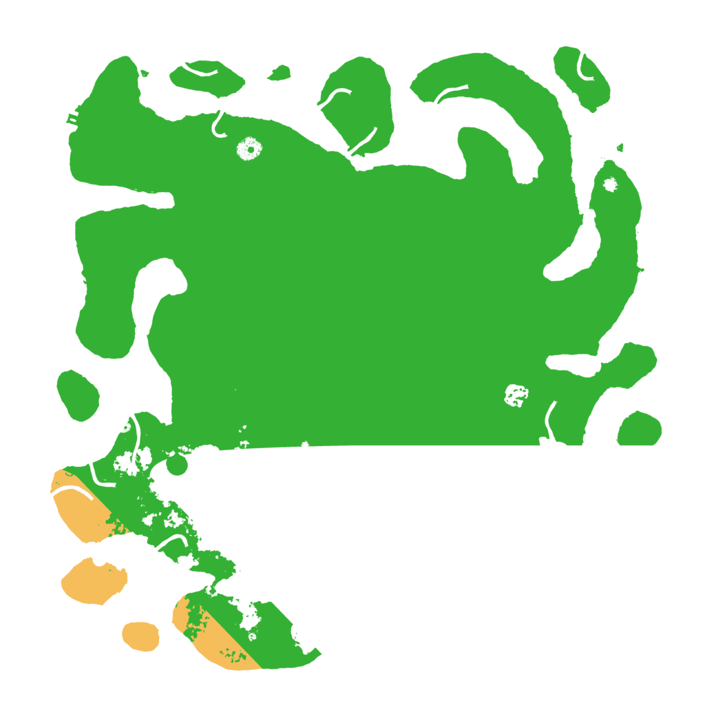 Biome Rust Map: Procedural Map, Size: 4500, Seed: 738797962