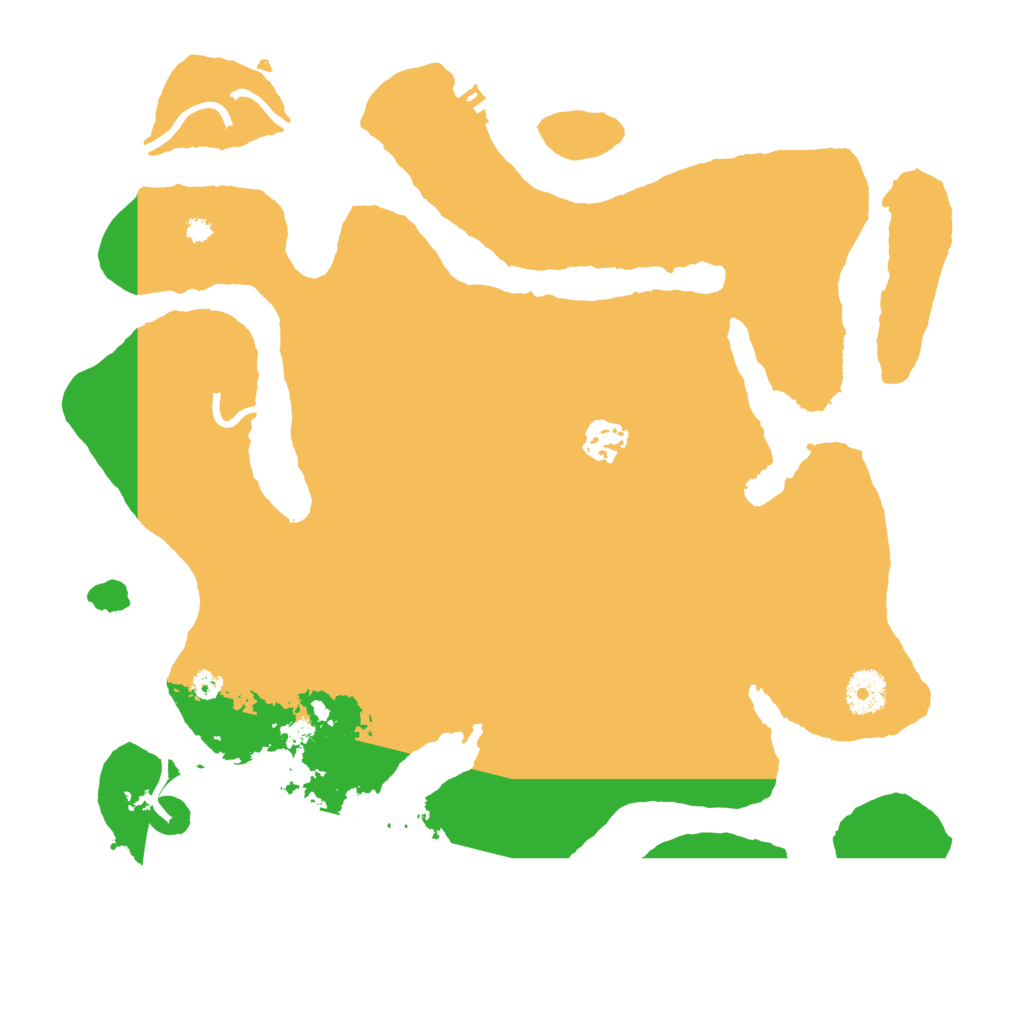 Biome Rust Map: Procedural Map, Size: 3550, Seed: 744166