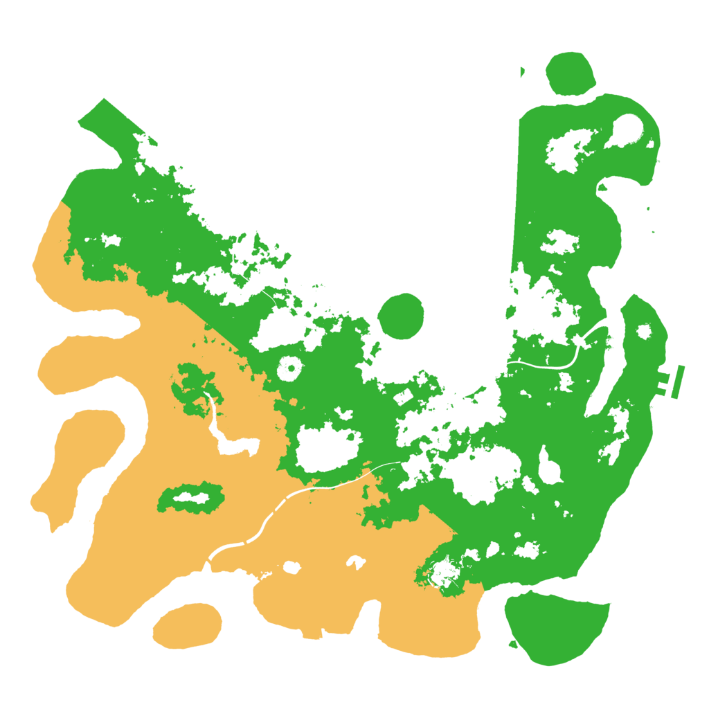 Biome Rust Map: Procedural Map, Size: 4250, Seed: 1912490082