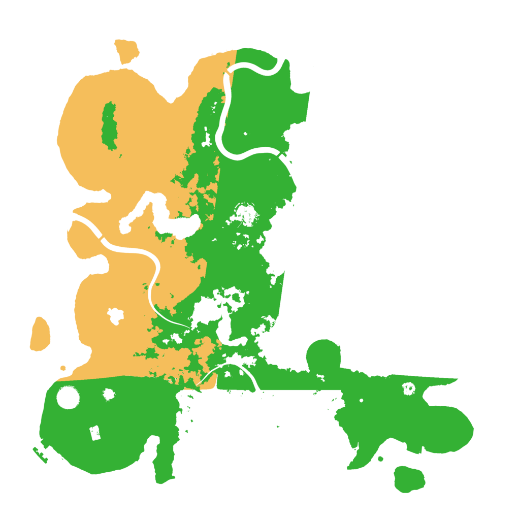 Biome Rust Map: Procedural Map, Size: 4000, Seed: 250238