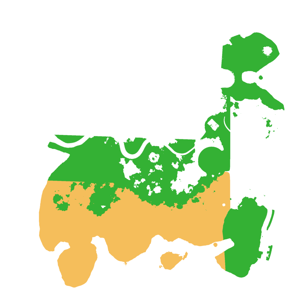 Biome Rust Map: Procedural Map, Size: 3000, Seed: 2431719