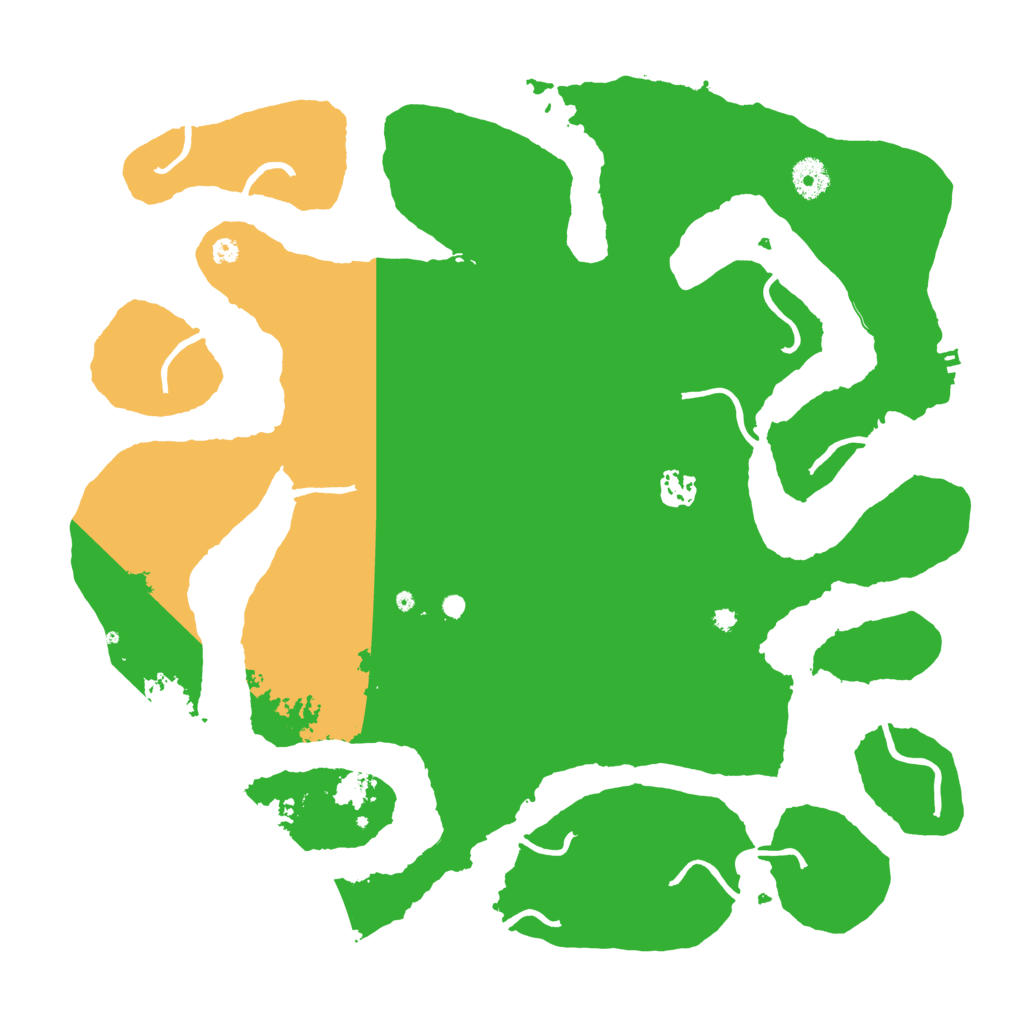 Biome Rust Map: Procedural Map, Size: 4000, Seed: 330388