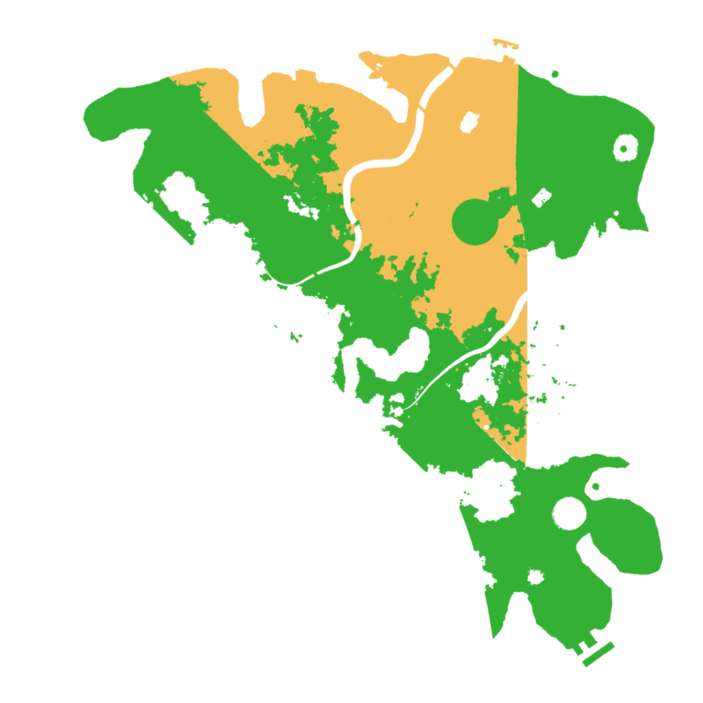 Biome Rust Map: Procedural Map, Size: 4000, Seed: 330388