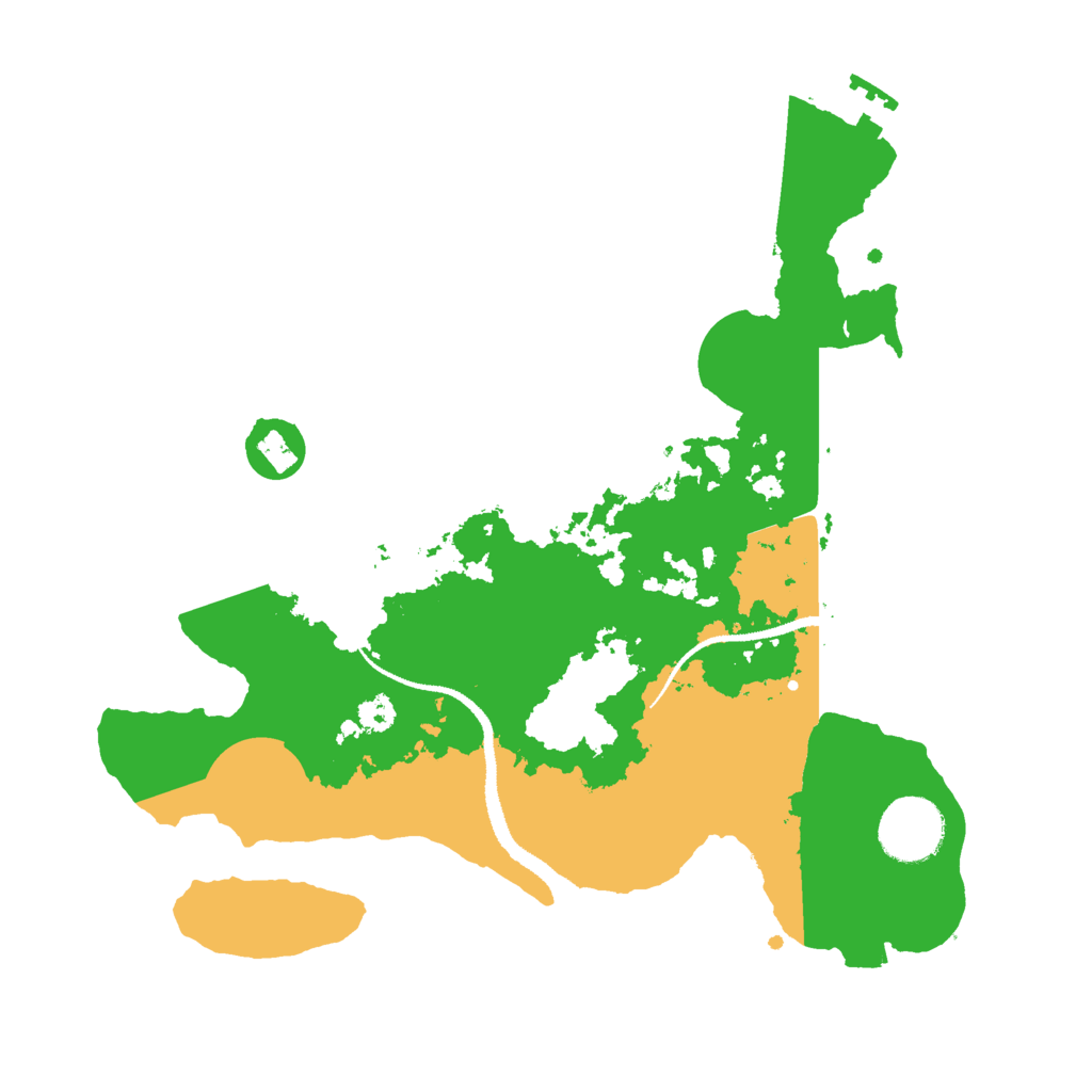 Biome Rust Map: Procedural Map, Size: 3000, Seed: 501738