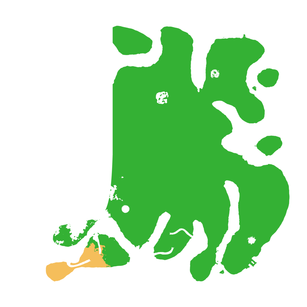 Biome Rust Map: Procedural Map, Size: 3550, Seed: 513087