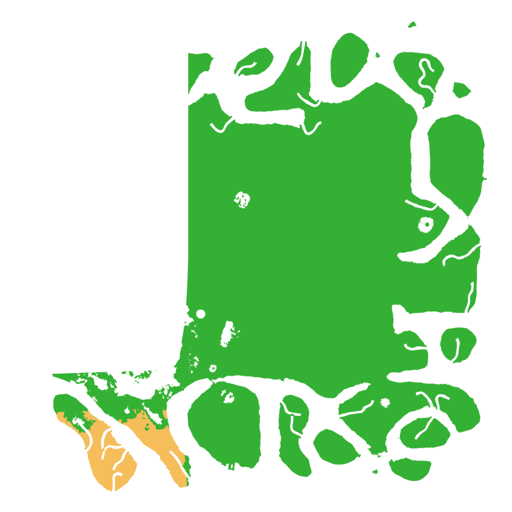 Biome Rust Map: Procedural Map, Size: 5000, Seed: 1085520138