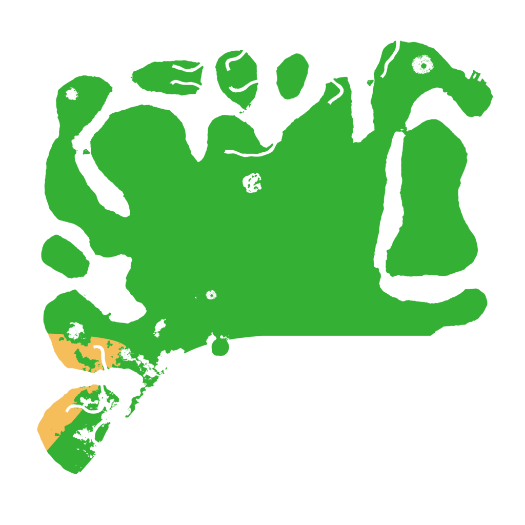 Biome Rust Map: Procedural Map, Size: 4000, Seed: 198561