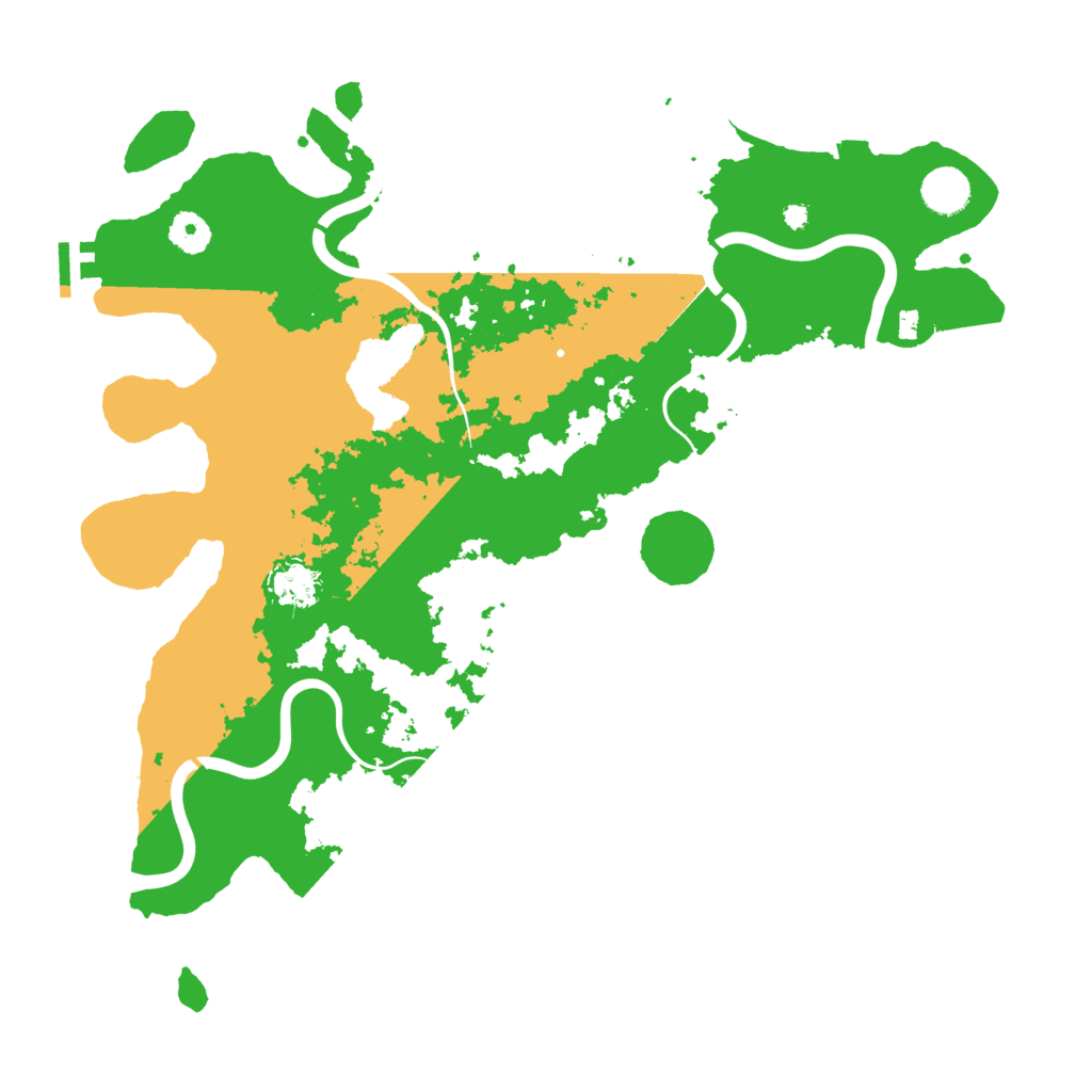Biome Rust Map: Procedural Map, Size: 4000, Seed: 42422424