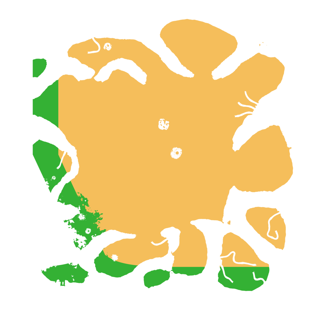 Biome Rust Map: Procedural Map, Size: 4096, Seed: 101312