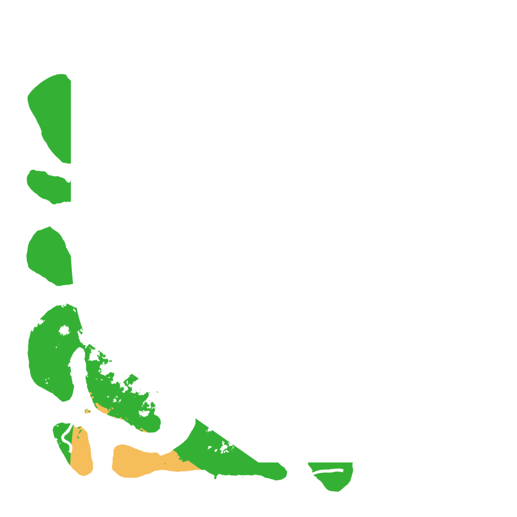 Biome Rust Map: Procedural Map, Size: 4500, Seed: 111312