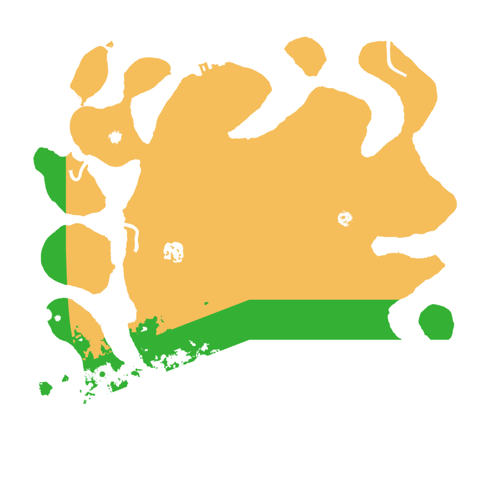 Biome Rust Map: Procedural Map, Size: 3550, Seed: 442498