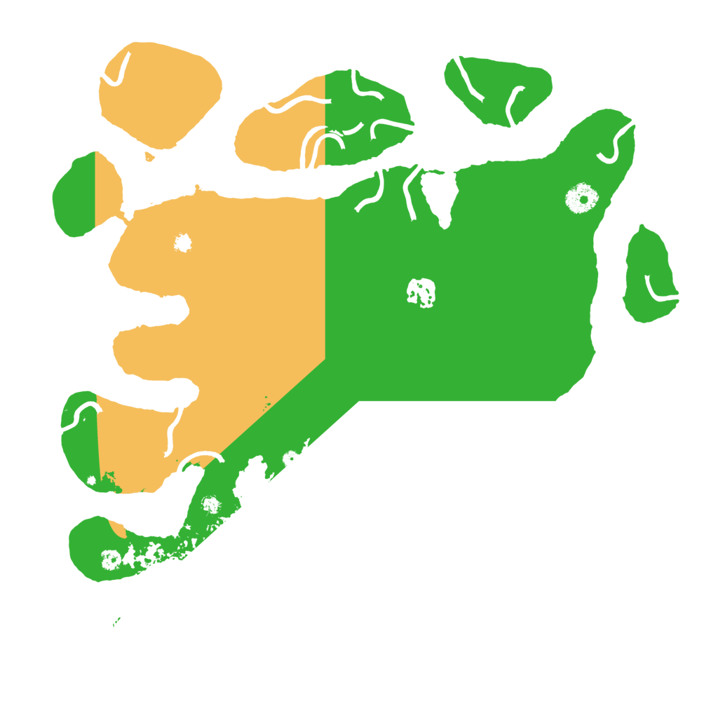 Biome Rust Map: Procedural Map, Size: 3550, Seed: 452157