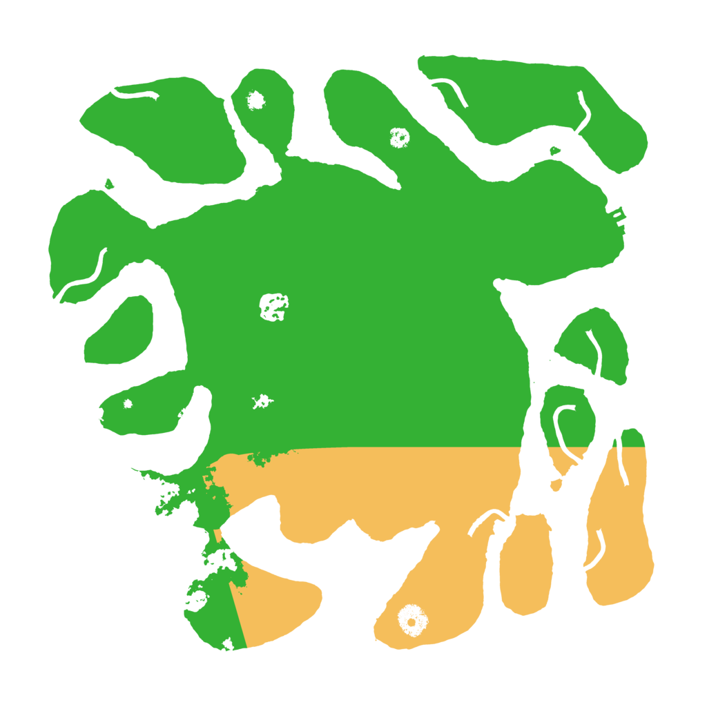 Biome Rust Map: Procedural Map, Size: 3550, Seed: 99338