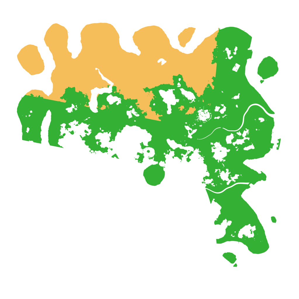 Biome Rust Map: Procedural Map, Size: 4000, Seed: 6738