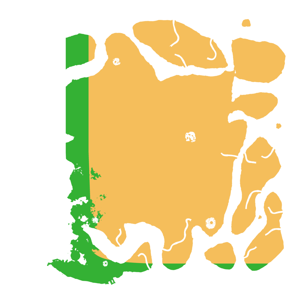 Biome Rust Map: Procedural Map, Size: 4200, Seed: 1397452756