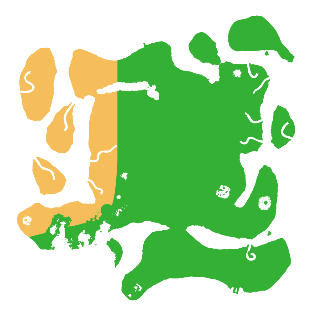 Biome Rust Map: Procedural Map, Size: 3550, Seed: 647917