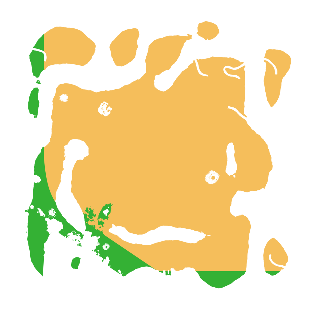 Biome Rust Map: Procedural Map, Size: 3550, Seed: 482062