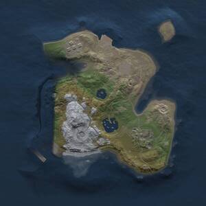Thumbnail Rust Map: Procedural Map, Size: 2000, Seed: 73, 6 Monuments