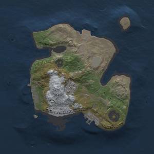 Thumbnail Rust Map: Procedural Map, Size: 2000, Seed: 73, 7 Monuments