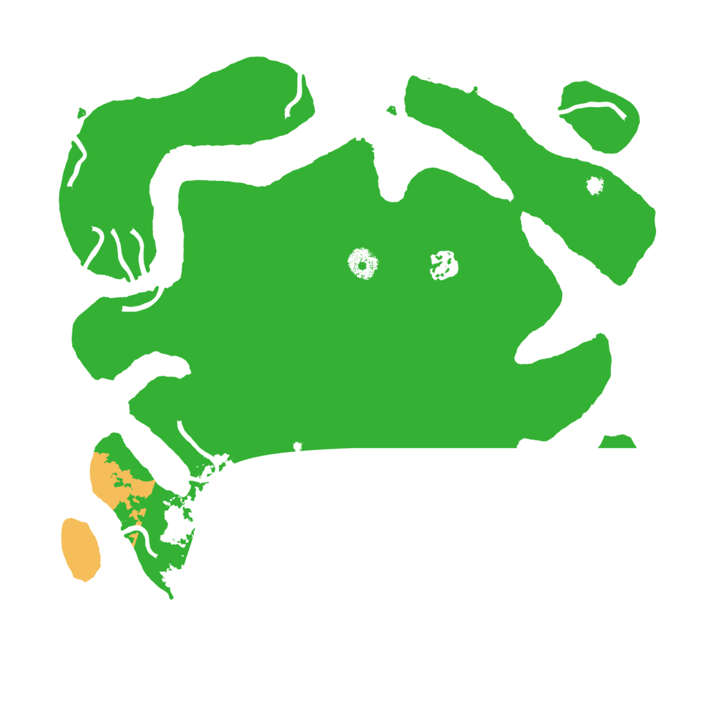 Biome Rust Map: Procedural Map, Size: 3550, Seed: 299067