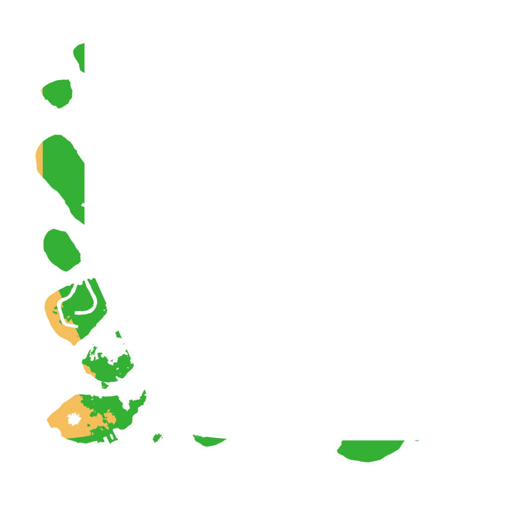 Biome Rust Map: Procedural Map, Size: 3500, Seed: 1656948888