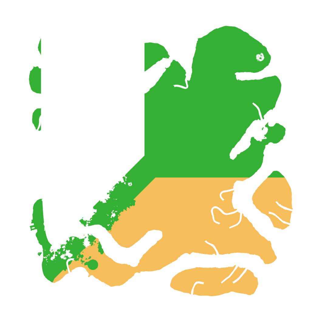 Biome Rust Map: Procedural Map, Size: 3950, Seed: 621653669